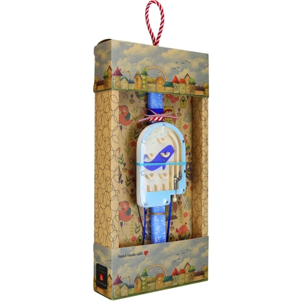 SYNCHRONIA HANDMADE CANDLE 30 cm MINI PINBALL - WHALE