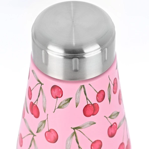 ESTIA HOME ART ΘΕΡΜΟΣ TRAVEL FLASK  500ml - CHERRY ROSE
