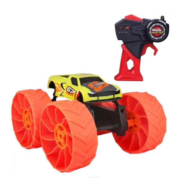 MAISTO TECH R/C CYCLONE AWT 2.4GHz  (USB RECHARGABLE) YELLOW-ORANGE