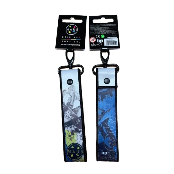BACK ME UP KEYCHAN LANYARD MAUI & SONS BOARDS