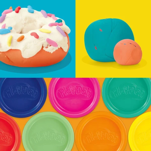 PLAY-DOH ΣΕΤ SUPER RAINBOW FAVORS 50 PACK