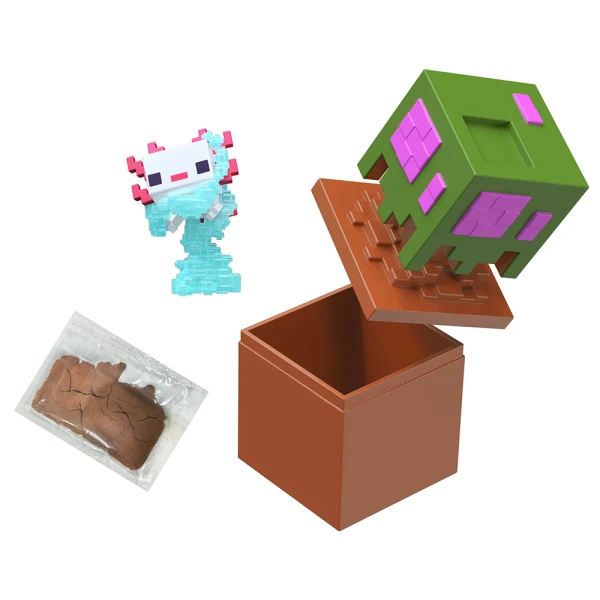MINECRAFT MINI ΦΙΓΟΥΡΑ ΕΞΟΡΥΞΗΣ - AXOLOTL