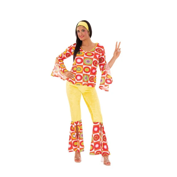 CARNIVAL COSTUME ONE SIZE GROOVY SUNSHINE
