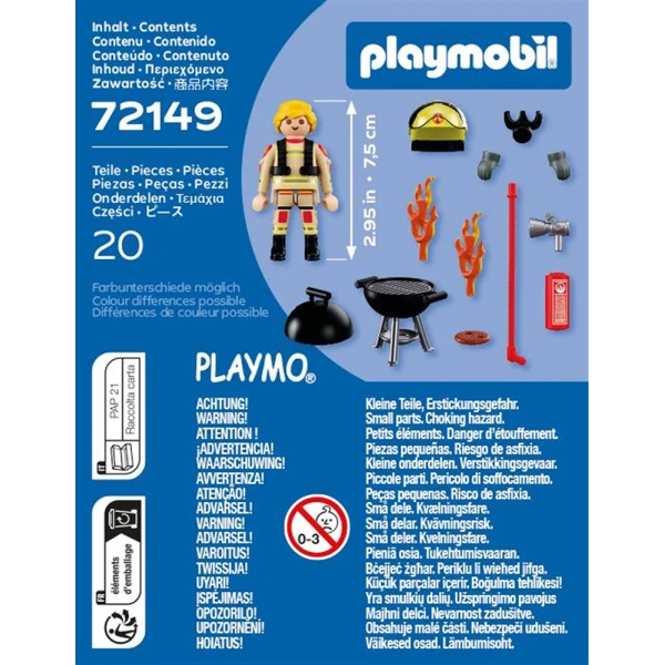 PLAYMOBIL SPECIAL PLUS ΕΠΙΧΕΙΡΗΣΗ ΚΑΤΑΣΒΕΣΗΣ ΕΣΤΙΑΣ ΦΩΤΙΑΣ