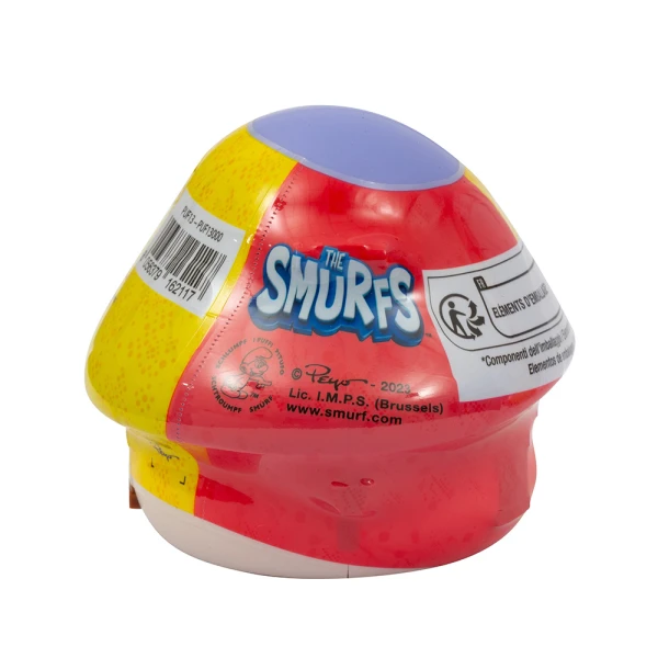 SMURFS HOUSE WITH CONFETTI AND SURPRISE FIRURE - 4 COLOURS