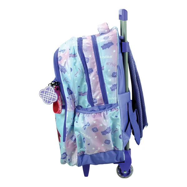 PRIMARY SCHOOL TROLLEY K-POP DEMON HUNTERS PURPLE HUNTRIX