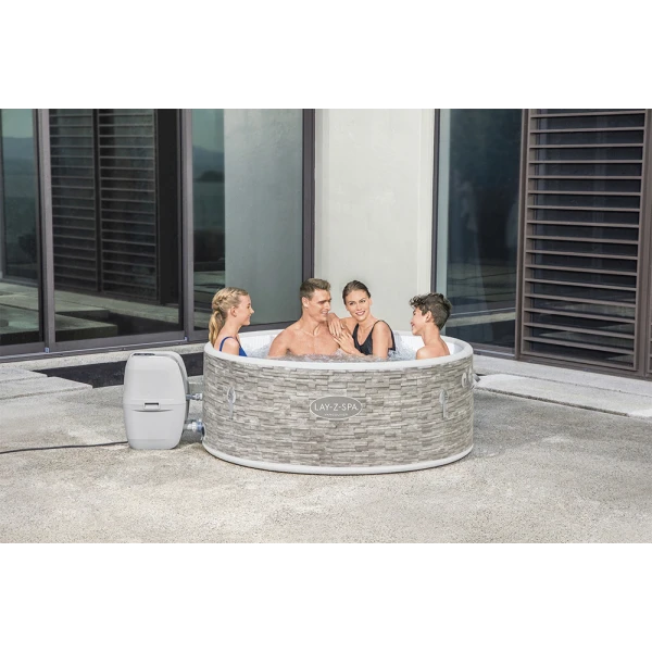 BESTWAY ΣΕΤ ΣΠΑ LAY-Z-SPA 155x60 εκ. VANCOUVER AIRJET PLUS