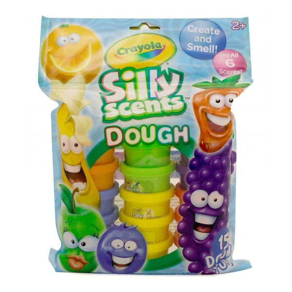CRAYOLA SILLY SCENTS DOUGH PARTY ΣΕΤ ΜΕ 15 ΒΑΖΑΚΙΑ