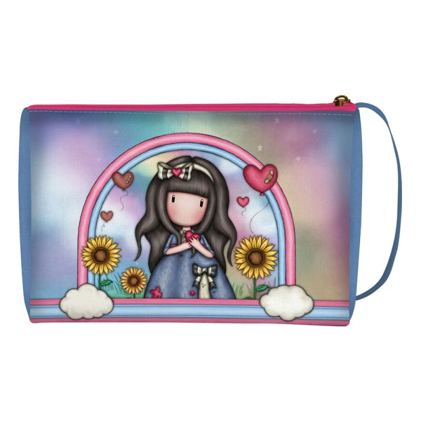 GORJUSS SANTORO JUMBO PENCIL CASE BE KIND TO YOURSELF