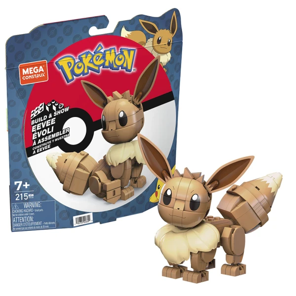 MEGA CONSTRUX POKEMON CHARACTER EEVEE 215 pcs