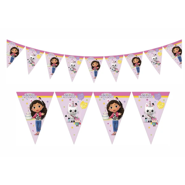 TRINGLE PAPER GARLAND GABBY\'S DOLLHOUSE