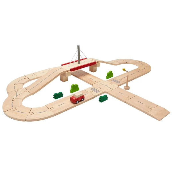 PLAN TOYS ΞΥΛΙΝΟ ΟΔΙΚΟ ΣΕΤ