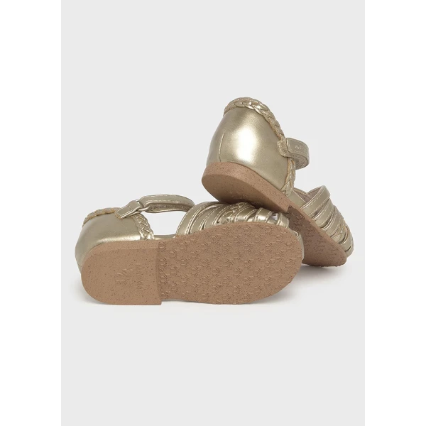MAYORAL SANDALS CLOSED GOLD  