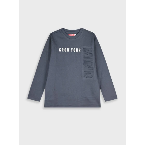 ENERGIERS BLOUSE BOY CHARCOAL