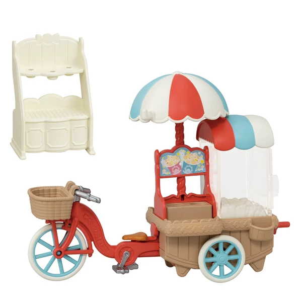 THE SYLVANIAN FAMILIES POPCORN DELIVERY TRIKE 5653