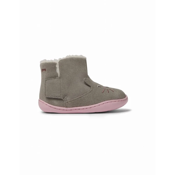 CAMPER KIDS BOOTS GIRL CLUE/PATH BRITNEY GREY