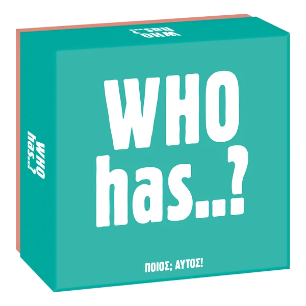AS GAMES BOARD GAME GIFT GAMES WHO HAS? FOR AGES 15+ AND 3-6 PLAYERS