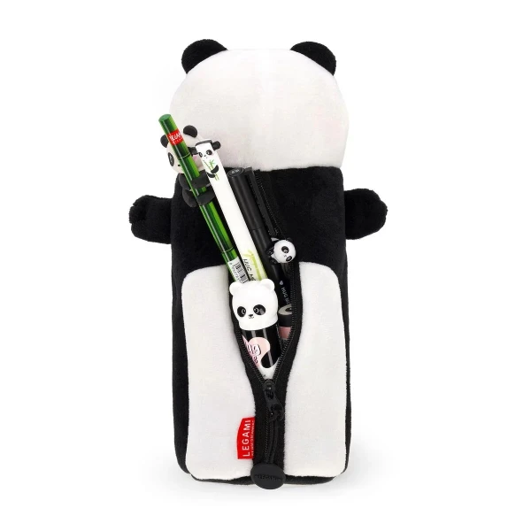 LEGAMI PLUSH PENCIL CASE SUPER SOFT - PANDA