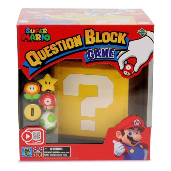 SUPER MARIO ΕΠΙΤΡΑΠΕΖΙΟ ΠΑΙΧΝΙΔΙ QUESTION BLOCK GAME