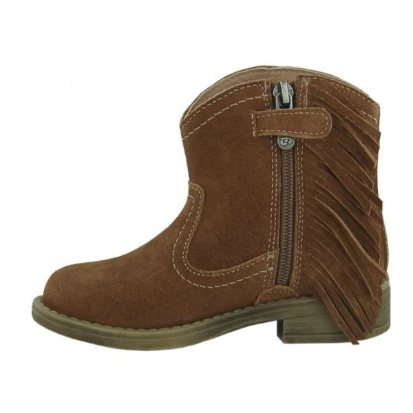 MAYORAL BOOTS LEATHER WITH FRILLS