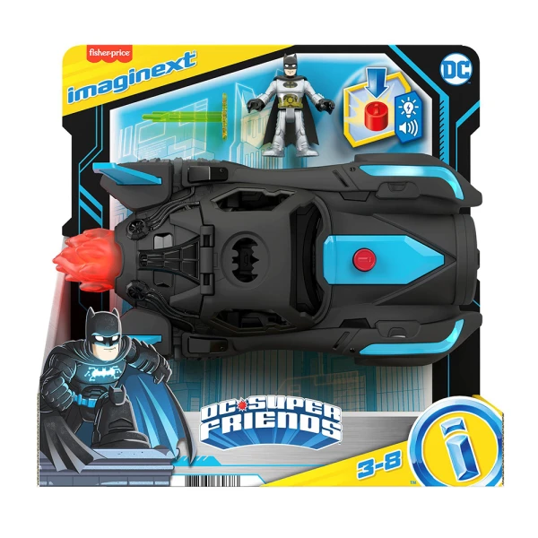 IMAGINEXT BATMOBILE ΜΕ ΦΩΤΑ ΚΑΙ ΗΧΟΥΣ