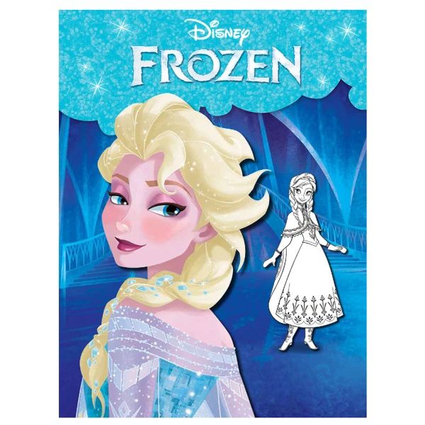 FROZEN ΒΙΒΛΙΟ ΖΩΓΡΑΦΙΚΗΣ Α4 32 σελίδες - 2 ΣΧΕΔΙΑ