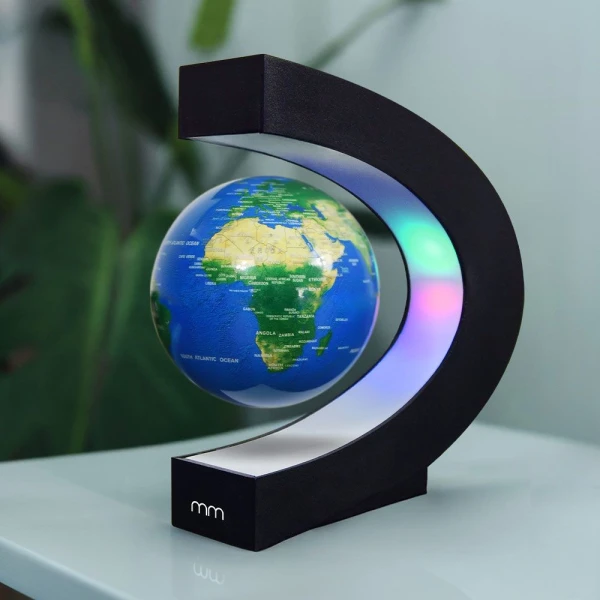 C-SHAPED LEVITATING GLOBE