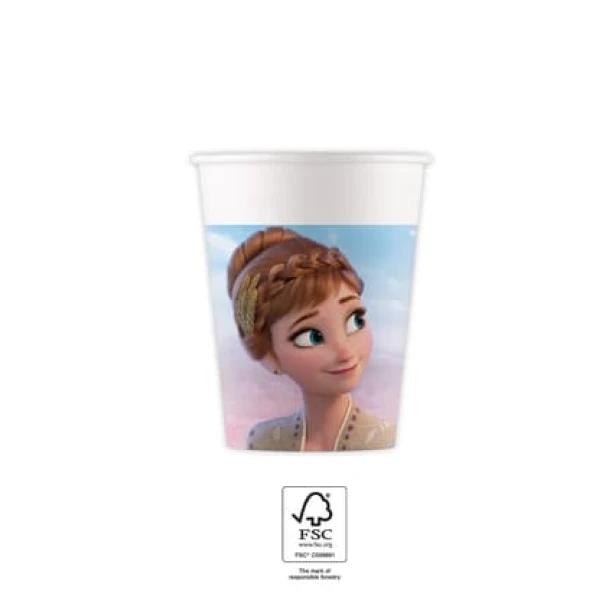 PAPER CUPS FSC 200ml 8 pcs FROZEN 2 NEXT GENERATION