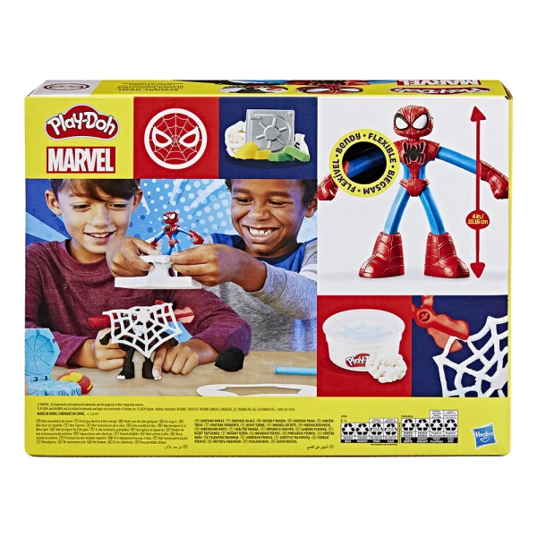 PLAY-DOH ΣΕΤ ΠΑΙΧΝΙΔΙΟΥ SPIDERMAN LAUNCH AND SLICE BATTLE