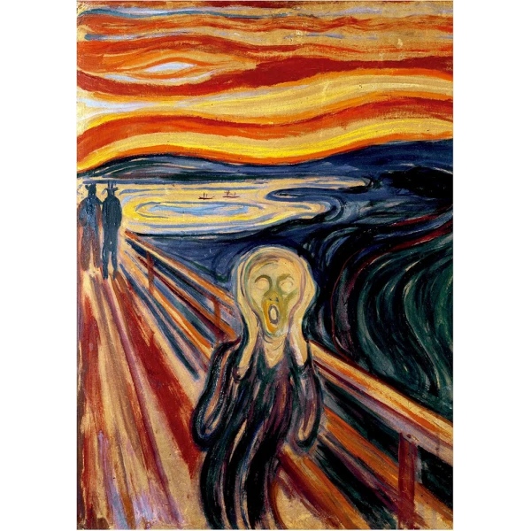 EDUCA ΠΑΖΛ 1000 τεμ. THE SCREAM