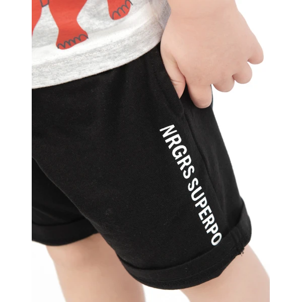 ENERGIERS BERMUDA PANTS BEBE BOY BLACK