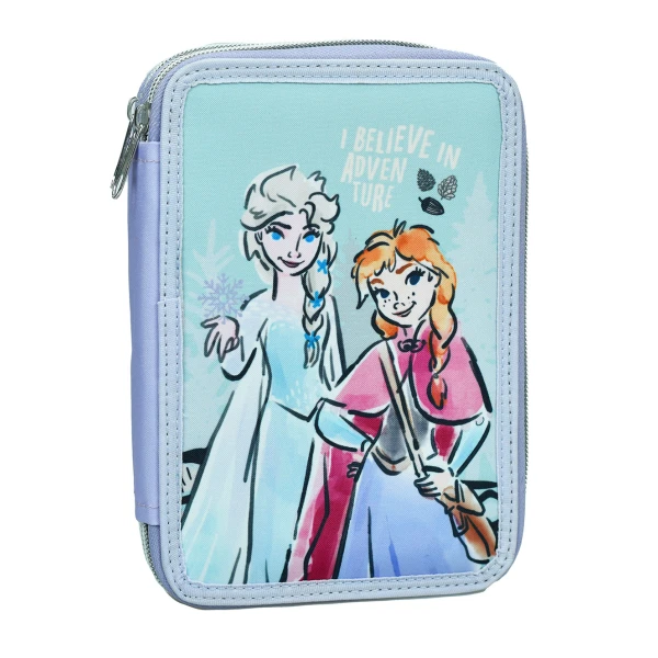 DOUBLE FILLED PENCIL CASE FROZEN FAMILY