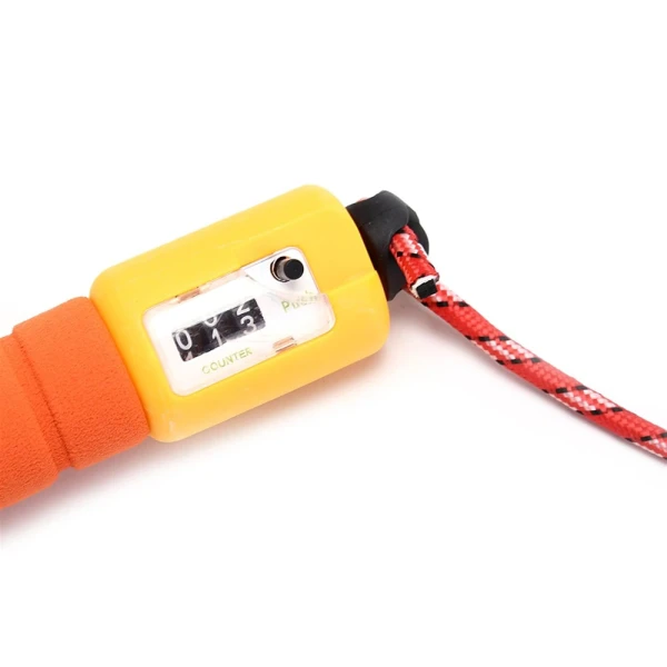 JUMP ROPE WITH STEP COUNTER - VARIOUS COLOURS