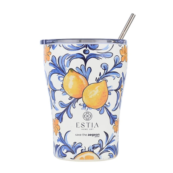 ESTIA HOME ART ΚΟΥΠΑ ΚΑΦΕ 350ml - AMALFI COAST