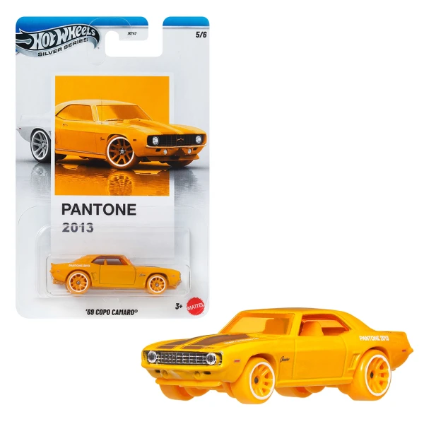 HOT WHEELS ΑΥΤΟΚΙΝΗΤΑΚΙΑ PANTONE - 5 ΣΧΕΔΙΑ