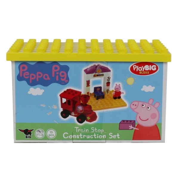 BIG BLOXX PEPPA PIG TRAIN STOP 15 pcs