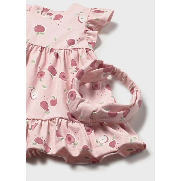 MAYORAL SET DRESS 3 PIECES ROSE 