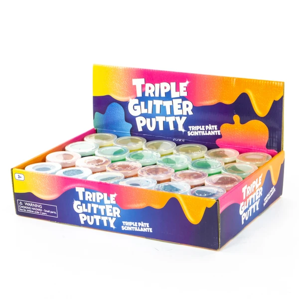 KEYCRAFT TRIPLE COLOR PUTTY - 4 COLORS