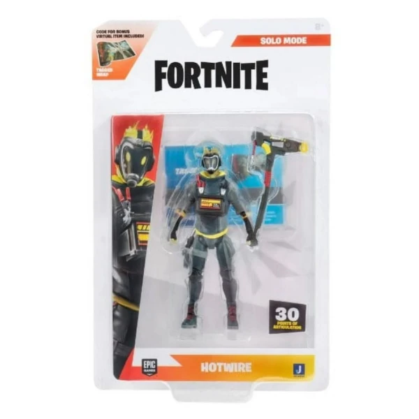 FORTNITE SINGLE FIGURE 10cm. W24 - HOTWIRE