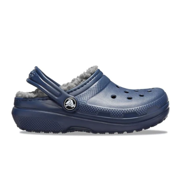 CROCS CLASSIC LINED CLOG K NAVY-CHARCOAL