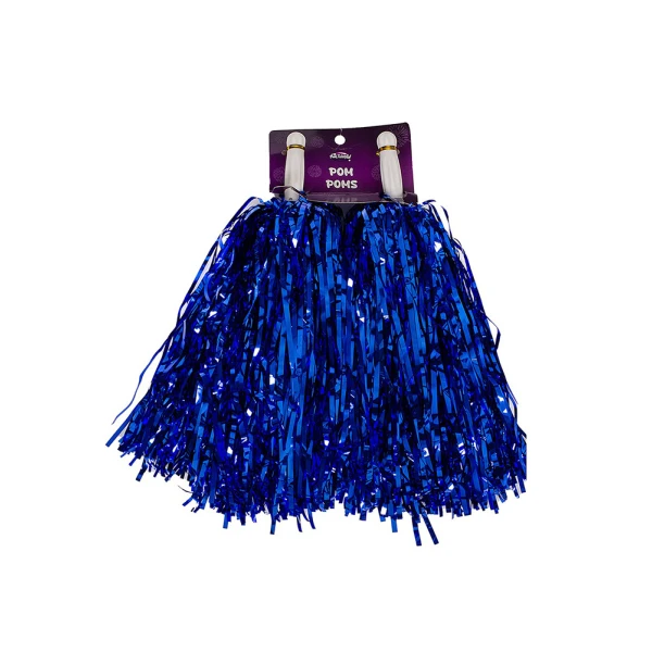 CARNIVAL SET POM POMS 2 pcs - 6 COLOURS