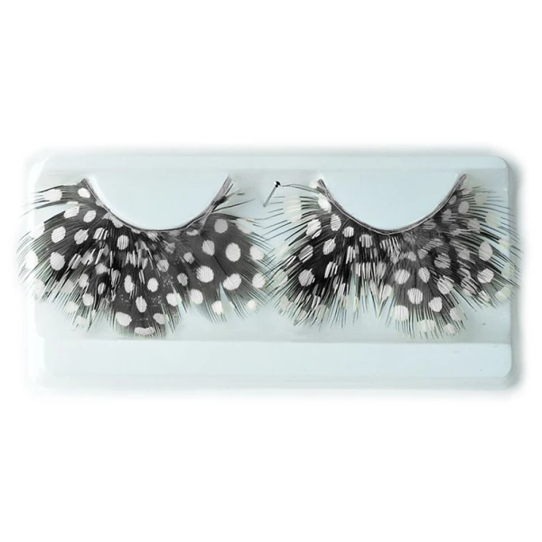 CARNIVAL ACCESSORY POLKA-DOT EYELASHES - 6 COLOURS