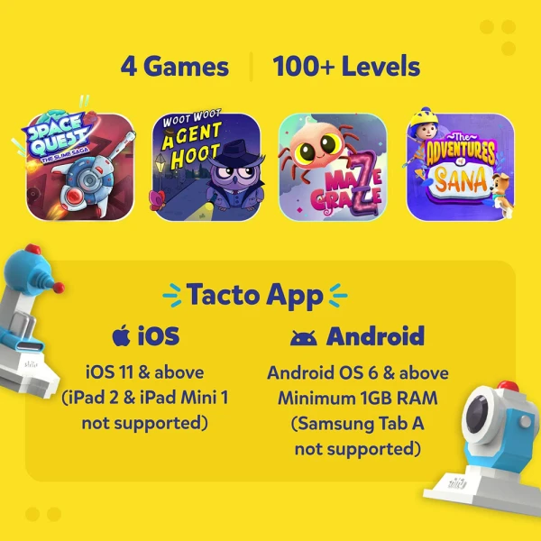 PLAY SHIFU PLUGO TACTO LASER ΠΑΙΧΝΙΔΙ ΕΠΑΥΞΗΜΕΝΗΣ ΠΡΑΓΜΑΤΙΚΟΤΗΤΑΣ ΓΙΑ TABLET