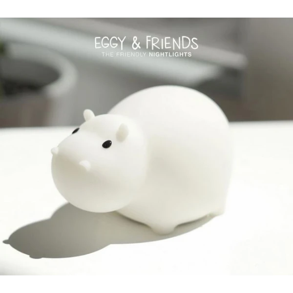 MEGA LIGHT SWIMMY HIPPO - WATERPROOF LIGHT WITH COLOR CHANGES