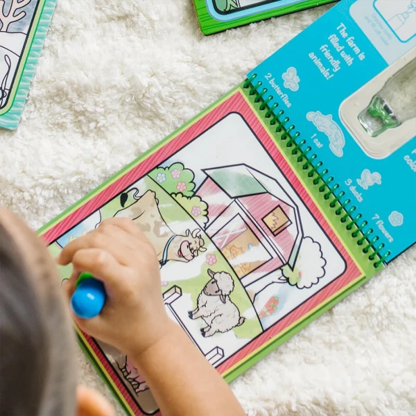 MELISSA & DOUG ΖΩΓΡΑΦΙΚΗ WATER WOW - 3 ΣΧΕΔΙΑ