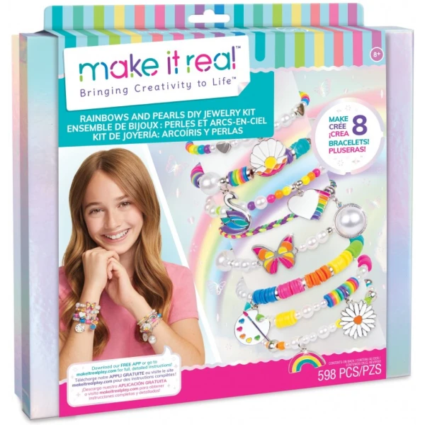 MAKE IT REAL RAINBOWS AND REARLS DIY KIT ΒΡΑΧΙΟΛΙΩΝ