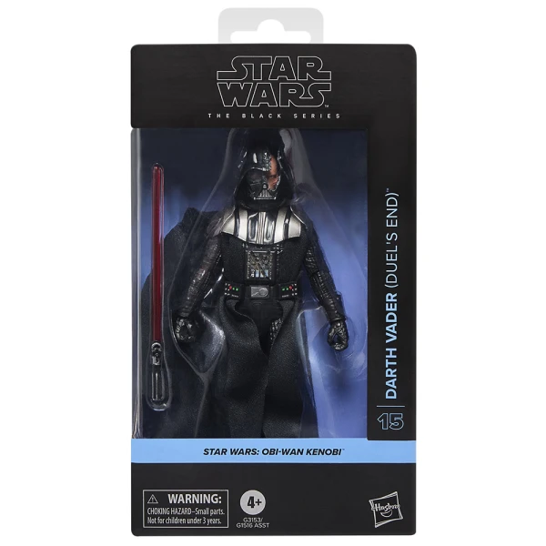 STAR WARS THE BLACK SERIES FIGURE DARTH VADER DUELS END