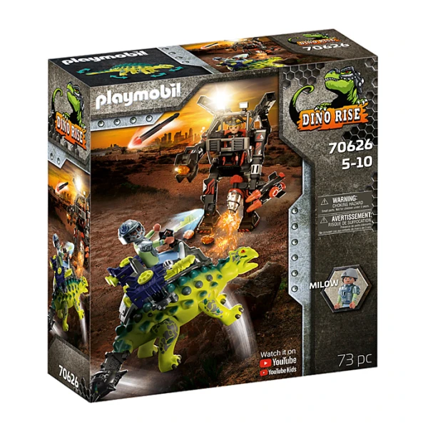 PLAYMOBIL DINOS RISE SAICHANIA INVASION OF THE ROBOT