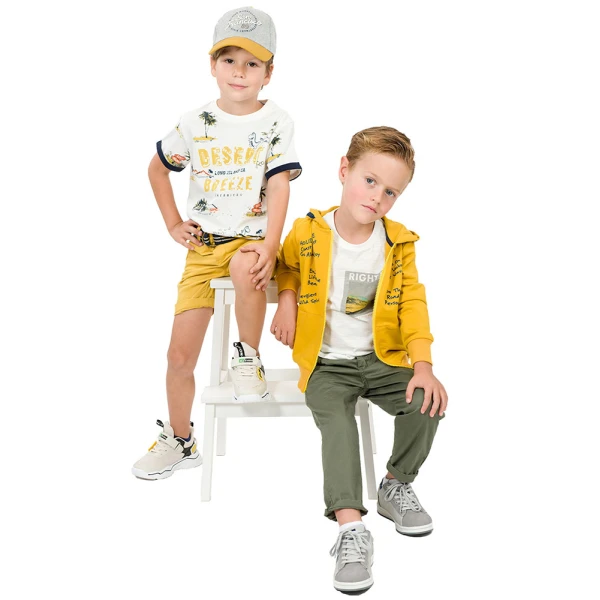 ENERGIERS BEBE BOY BLOUSE ECRU
