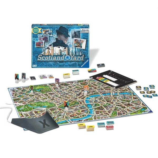 RAVENSBURGER FAMILY BOARD GAME SCOTLAND YARD